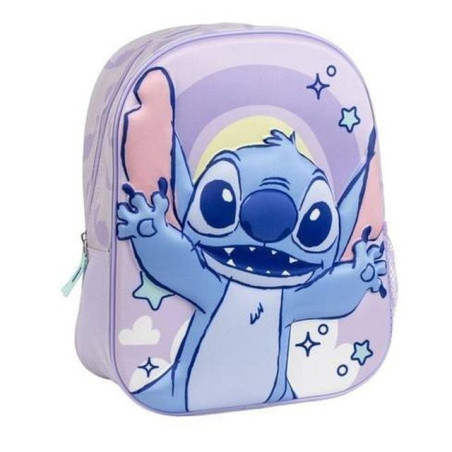 ZAINO ASILO 3D 31CM STITCH EAN 8023650076487 INGROSSO ZAINI SCUOLA