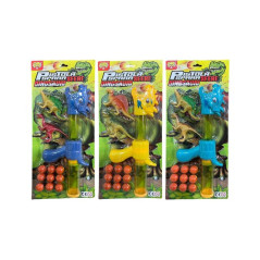 PISTOLA DINOSAURO 3ASS GVC-9394 EAN 8058486093940 INGROSSO GIOCHI DA EDICOLA