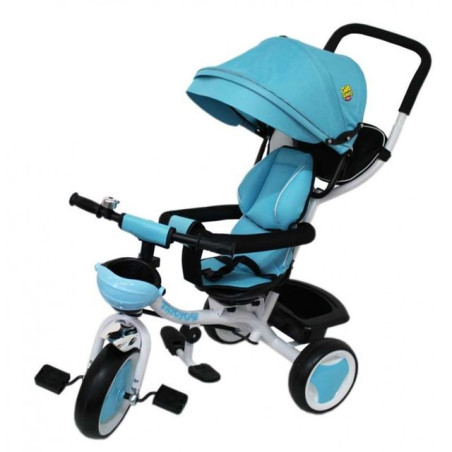 TRICICLO TRICYGO BLUE GVC-7001 EAN 8058486070019 INGROSSO TRICICLI