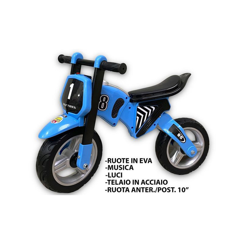 PRIMA MOTO BLU C/CARENA GVC-5715 EAN 8058486057157 INGROSSO BICICLETTE PER BAMBINI PRIMA MOTO BLU C/CARENA GVC-5715 EAN 8058486057157 INGROSSO BICICLETTE PER BAMBINI