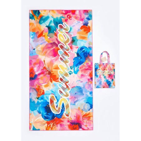 TELO MAREC/BORSA SUMMER 90X170 EAN 8052784010579 INGROSSO TELI MARE E STUOIE