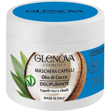 GLENOVA MASC. CAP. 500ML COCCO RICCI EAN 8056598440195 INGROSSO GEL E TINTURE PER CAPELLI