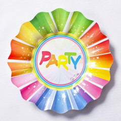 PIATTI NEW SHAPE CM.27 PARTY 10PZ EAN 8010052633622 INGROSSO PIATTI PER PARTY