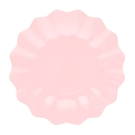 PIATTI NEW SHAPE CM.27 ROSA CM27 EAN 8010052636869 INGROSSO PIATTI PER PARTY