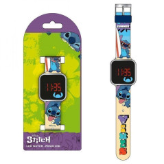 OROLOGIO DIGITALE STITCH EAN 5205698704147 INGROSSO SALVADANAI E OROLOGI