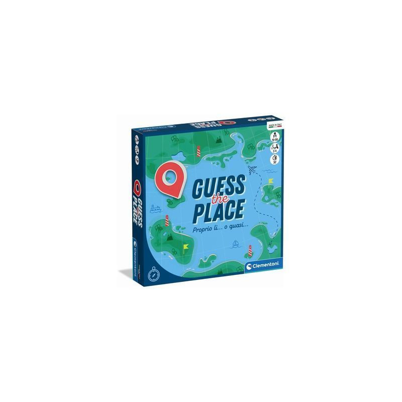 GUESS THE PLACE GIOCO DA TAVOLO 16909 EAN 8005125169092 INGROSSO GIOCHI DI SOCIETA