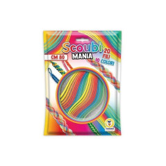 SCOUBIDOU MANIA 20PZ 10COL 80 CM EAN 8017967812333 INGROSSO GIOCHI DA EDICOLA