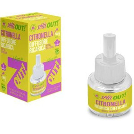 RICARICA DIFF. PLUG REP. CITRONELLA 48ML EAN 8054794034613 INGROSSO INSETTICIDA