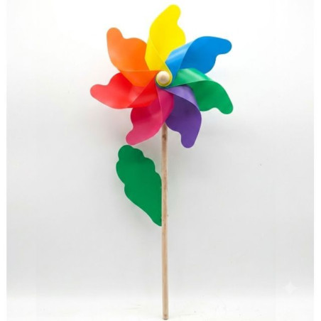 GIRANDOLA PLASTICA ARCOBALENO D.32CM EAN 8021029728364 INGROSSO GIRANDOLE