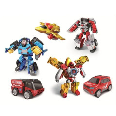 VEICOLI ROBOTS TRASFORMABILI MEGA 2PZ EAN 8004817116710 INGROSSO ROBOT GIOCATTOLO