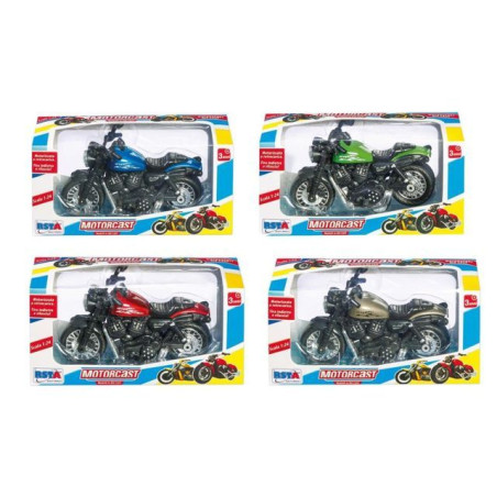 MOTO DIE CAST R/C 4 ASS. SCALA 1:24 EAN 8004817111999 INGROSSO AUTO CON RADIOCOMANDO