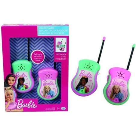 WALKIE TALKIE BARBIE ESPLORATRICI CORAG EAN 8017293448466 INGROSSO ACCESSORI MUSICALI