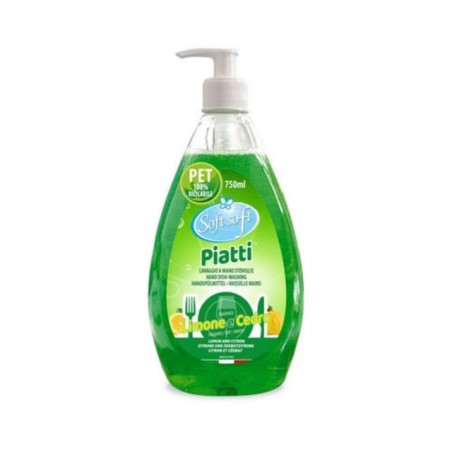 SOFT LAVAPIATTI 750ML LIMONNE-CEDRO EAN 8057438683031 INGROSSO DETERSIVI