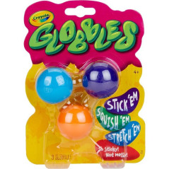 GLOBBLES 3PZ ASS. EAN 071662072919 INGROSSO PALLINE E BIGLIE