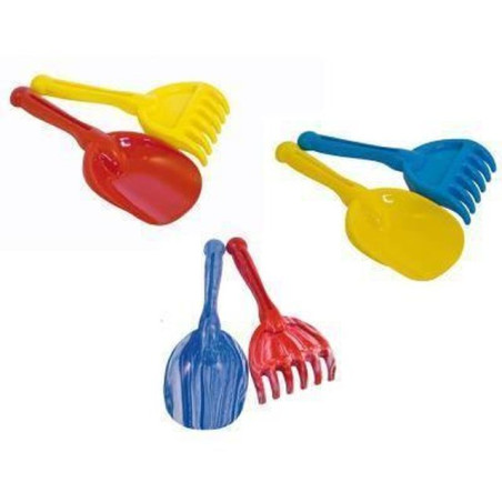 GRUPPO RASTRELLO + PALETTA CM 31 EAN 8002936005113 INGROSSO PALETTE DA SPIAGGIA