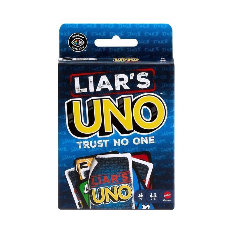 LIAR'S UNO EAN 0194735364275 INGROSSO GIOCHI DI CARTE
