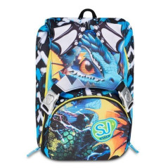 ZAINO SDOPP.BIG SJ GANG METAL DRAGON BOY EAN 8055714352398 INGROSSO ZAINI SCUOLA