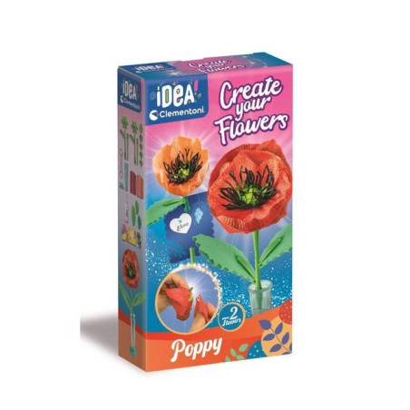 CREATE YOUR FLOWERS POPPY 18345 EAN 8005125183456 INGROSSO GIOCHI CREATIVI