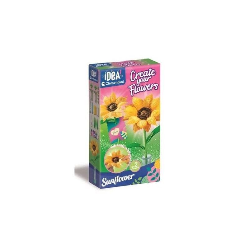 CREATE YOUR FLOWERS SUNFLOWER 18347 EAN 8005125183470 INGROSSO GIOCHI CREATIVI