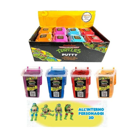 PUTTY NINJA TURTLES EAN 8019824780106 INGROSSO SLIME