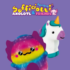 SOFFICIOTTI SQUISHY AXOLOTL EAN 8019824025474 INGROSSO GIOCHI DA EDICOLA