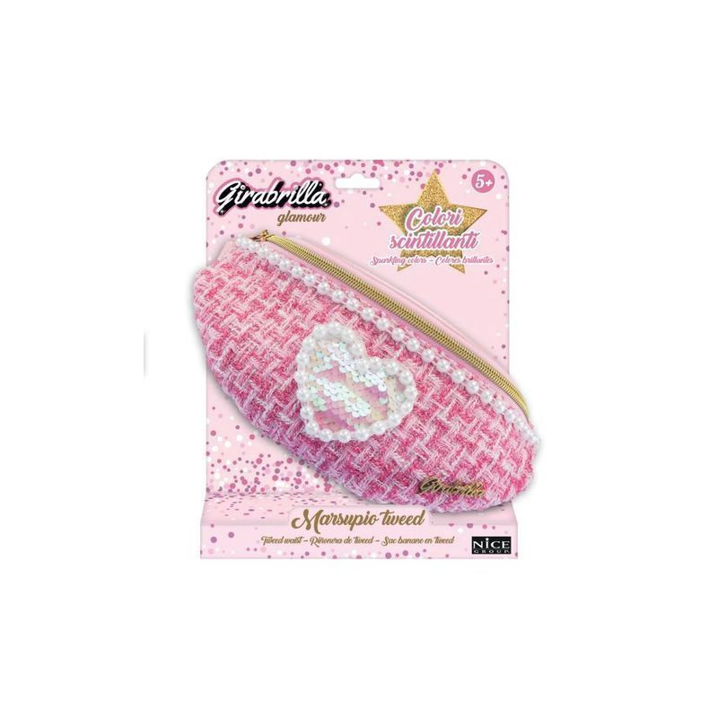 GIRABRILLA MARSUPIO TWEED EAN 8056779190789 INGROSSO BORSETTE E TRACOLLE PER BAMBINE