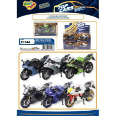 MOTO ASS. 1:12 YAMAHA YZR-R1 2022 EAN 8055386182446 INGROSSO MODELLINI AUTO