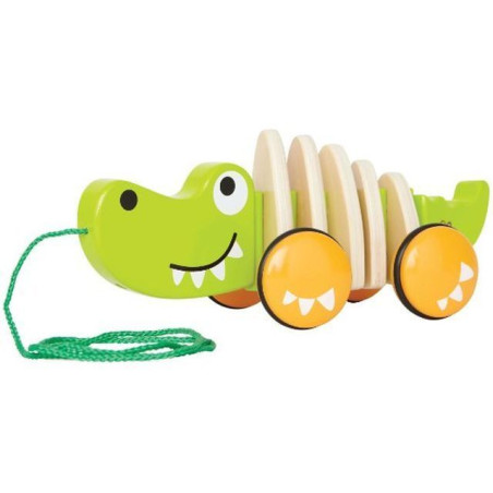 COCCODRILLO DA TIRARE EAN 6943478006355 INGROSSO GIOCHI PRIMA INFANZIA