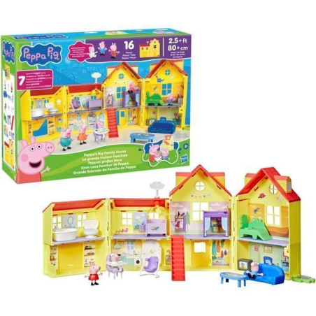 PEPPA PIG LA CASA NEW EAN 5010996308092 INGROSSO PLAYSET PERSONAGGI CARTOON