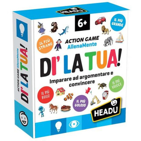 DI LA TUA! IL GIOCO DELLE ARGOMENTAZIONI EAN 8056214161077 INGROSSO GIOCHI CREATIVI
