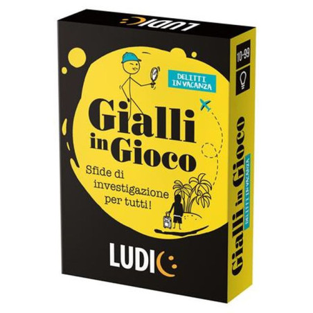 GIALLI IN GIOCO DELITTI IN VACANZA EAN 8057592358790 INGROSSO GIOCHI DI CARTE