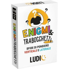 BRAIN CARDS ENIGMI E TRABOCCHETTI EAN 8056214160858 INGROSSO GIOCHI DI CARTE