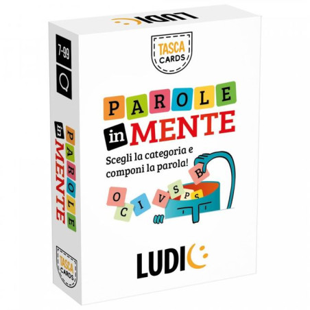TASCACARDS PAROLE IN MENTE EAN 8056214164047 INGROSSO GIOCHI DI CARTE