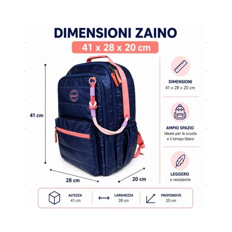 ZAINO SOFTLY BLUE 41X28X20CM EAN 8023650059633 INGROSSO ZAINI SCUOLA ZAINO SOFTLY BLUE 41X28X20CM EAN 8023650059633 INGROSSO ZAINI SCUOLA