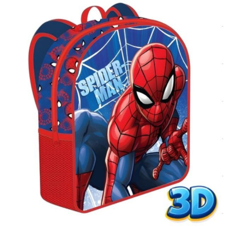 ZAINO ASILO 3D 31CM SPIDERMAN EAN 8023650062381 INGROSSO ZAINI SCUOLA