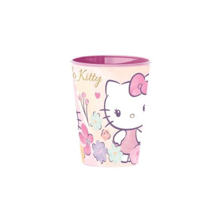 HELLO KITTY BICCHIERE PLAST. 260ML EAN 8412497817078 INGROSSO BICCHIERI PER CASA