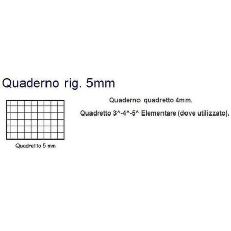 MAXI SKIP MONOCROMO 70FF 5mm 4 FORI EAN 8005235434202 INGROSSO QUADERNI A SPIRALE