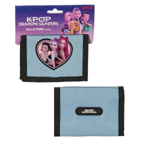 WALLET K-POP DEMON HUNTERS HUNTRIX EAN 8412688648269 INGROSSO PORTAFOGLI PER RAGAZZINE