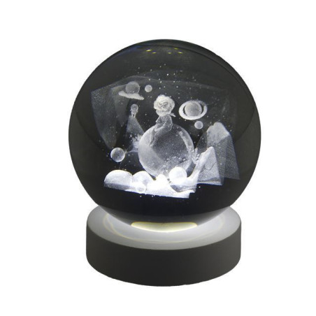 SFERA D80MM P. PRINC. B. BIA. ILL. USB EAN 8059916194909 INGROSSO BOMBONIERE