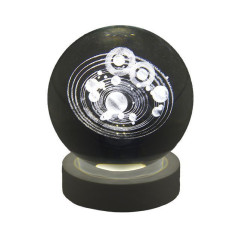 SFERA D80MM GALASSIA B. BIANCA ILL. USB EAN 8059916194923 INGROSSO BOMBONIERE