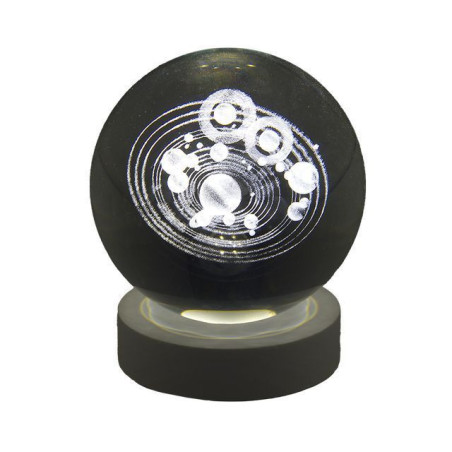 SFERA D80MM GALASSIA B. BIANCA ILL. USB EAN 8059916194923 INGROSSO BOMBONIERE