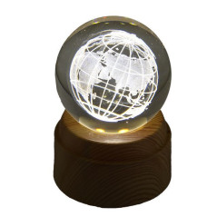 SFERA D60MM MAPPAMONDO B. ROT. ILL. USB EAN 8059916195524 INGROSSO BOMBONIERE