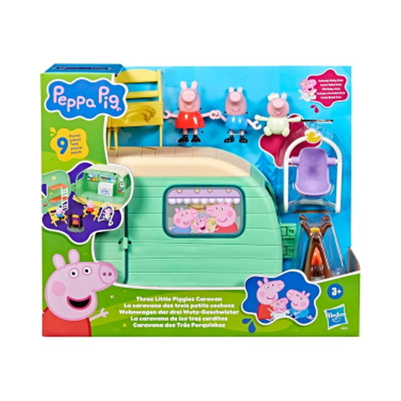 PEPPA PIG MINI CARAVAN EAN 5010996369192 INGROSSO PLAYSET PERSONAGGI CARTOON