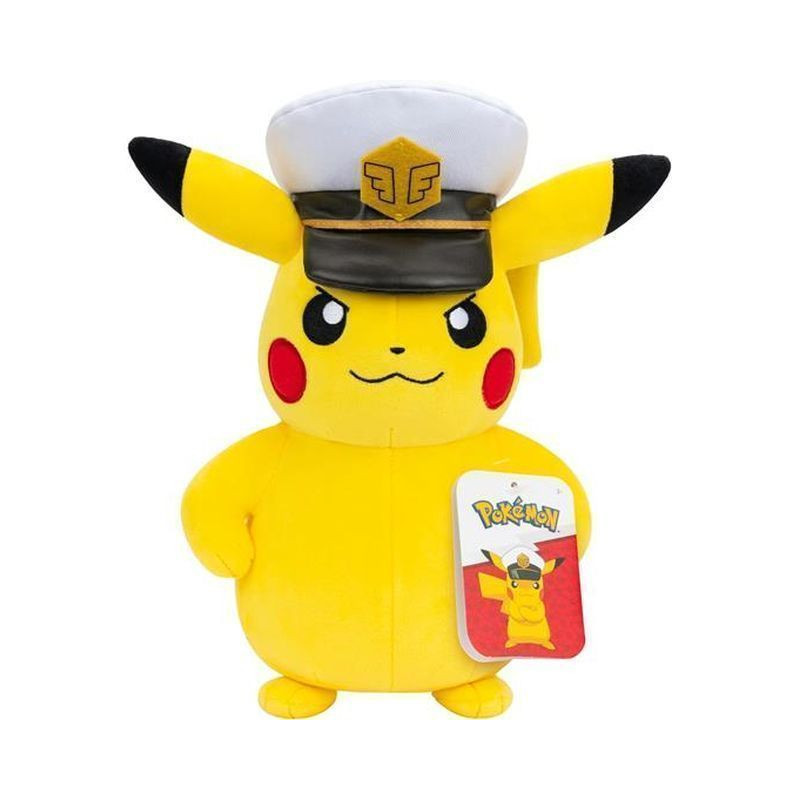 POKEMON PELUCHE 20CM CAPITAN PIKACHU EAN 8059571756085 INGROSSO PELUCHE POKEMON POKEMON PELUCHE 20CM CAPITAN PIKACHU EAN 8059571756085 INGROSSO PELUCHE POKEMON