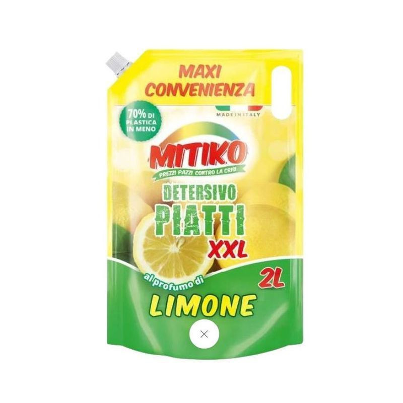MITIKO PIATTI LT2 ECO RICARICA LIMONE EAN 8033447588376 INGROSSO DETERSIVI MITIKO PIATTI LT2 ECO RICARICA LIMONE EAN 8033447588376 INGROSSO DETERSIVI