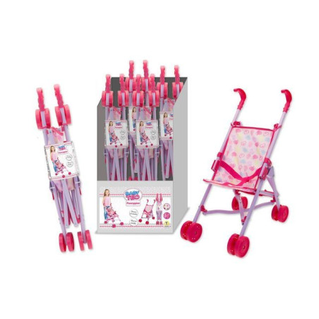 PASSEGGINO AD OMBRELLO 12PZ EAN 8017967805564 INGROSSO ACCESSORI PER BAMBOLE