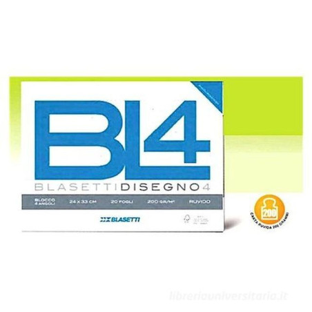 BL4 BLOCCO 20FF RUVIDI 24X33 EAN 8007758161726 INGROSSO BLOCCHI DISEGNO