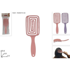 SPAZZOLA CAPELLI PNEUMATICA COL ASS. EAN 8034048677421 INGROSSO SPAZZOLE E PETTINI