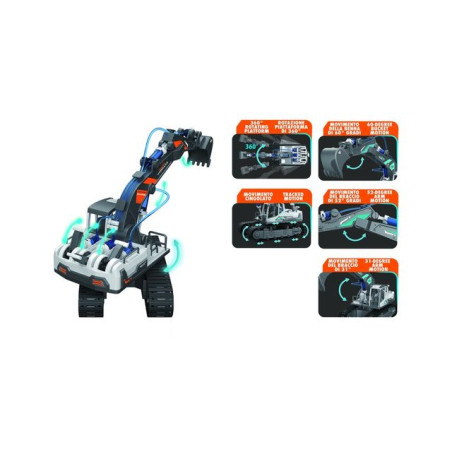 MARS STEAM DIY ESCAVATORE IDRAULICO EAN 8017293429175 INGROSSO MODELLINI CANTIERE