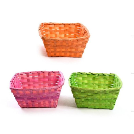 CESTINO IN BAMBU D.20,5XH.8CM COLORI AS EAN 8056001204635 INGROSSO CESTI PER LA CASA